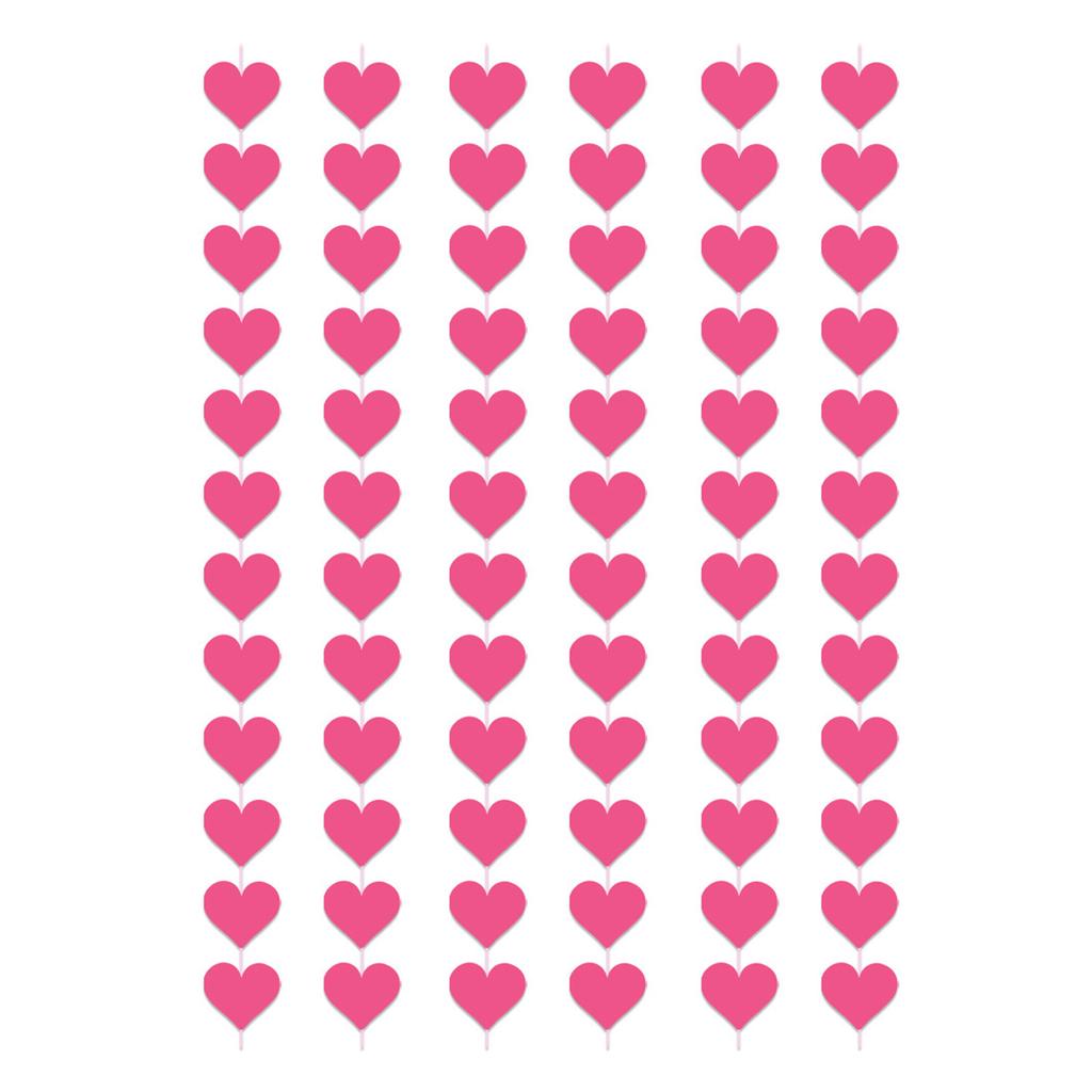 6/8 Stück Valentinstag Dekoration Liebesherz Hängeornament für Hochzeit und Verlobung Valentinstag Party Dekoration