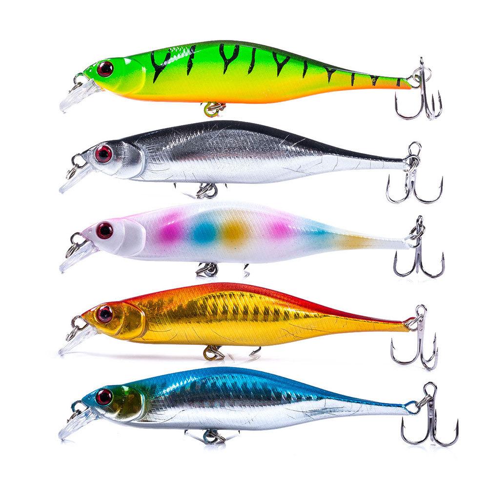 10.5cm11.5gSinking Minnow Long Casting Slow Sinking Bionic Bait for Bass, Sea Bass, Mandarin Fish, Special Lure Bait for Freshwa