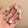 Chic Fresh And Ceramic Star Conch Beaded Bracelet Womens Summer Fashion Accessory
