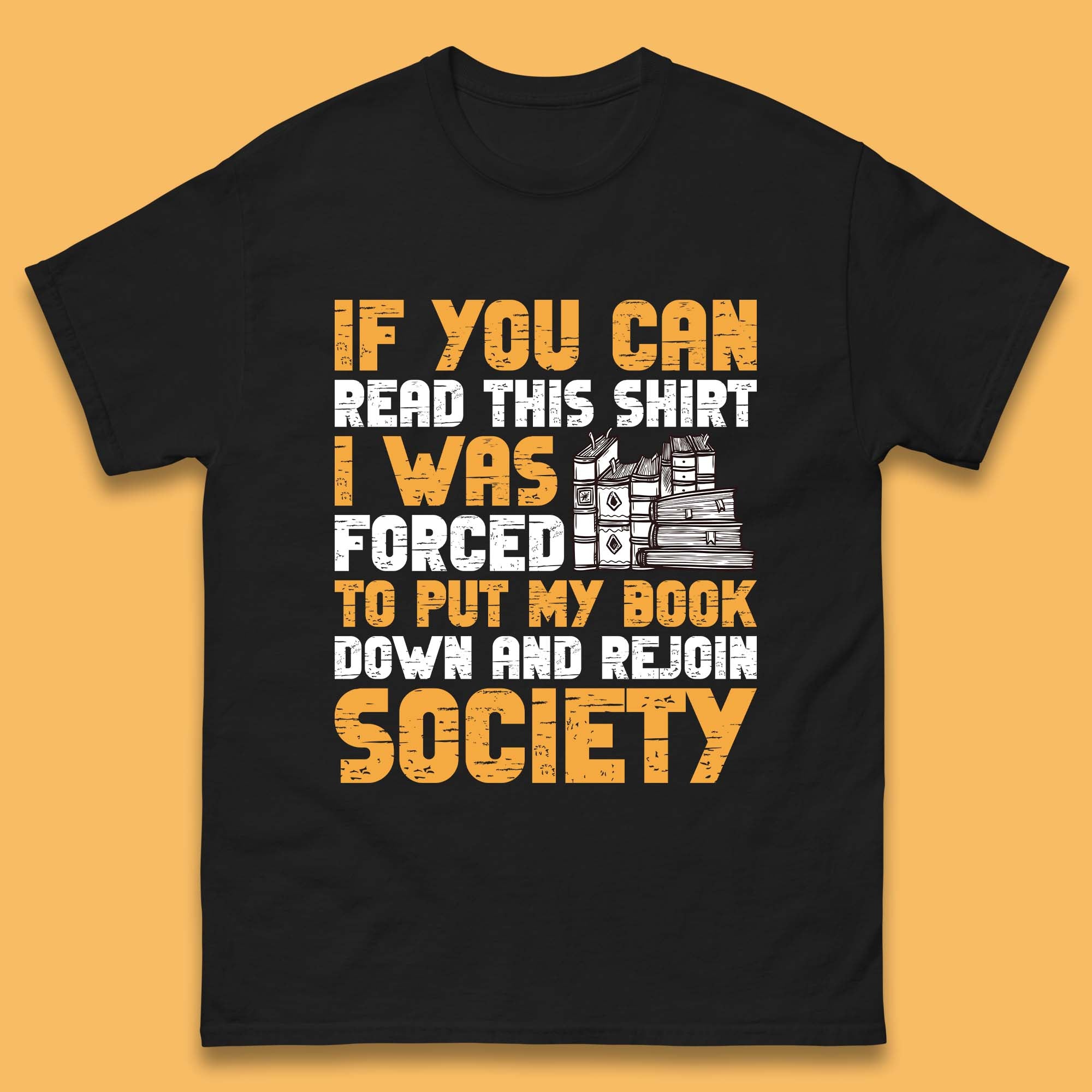 Funny Book Lovers Saying T-Shirt Womens Tops Tees XL