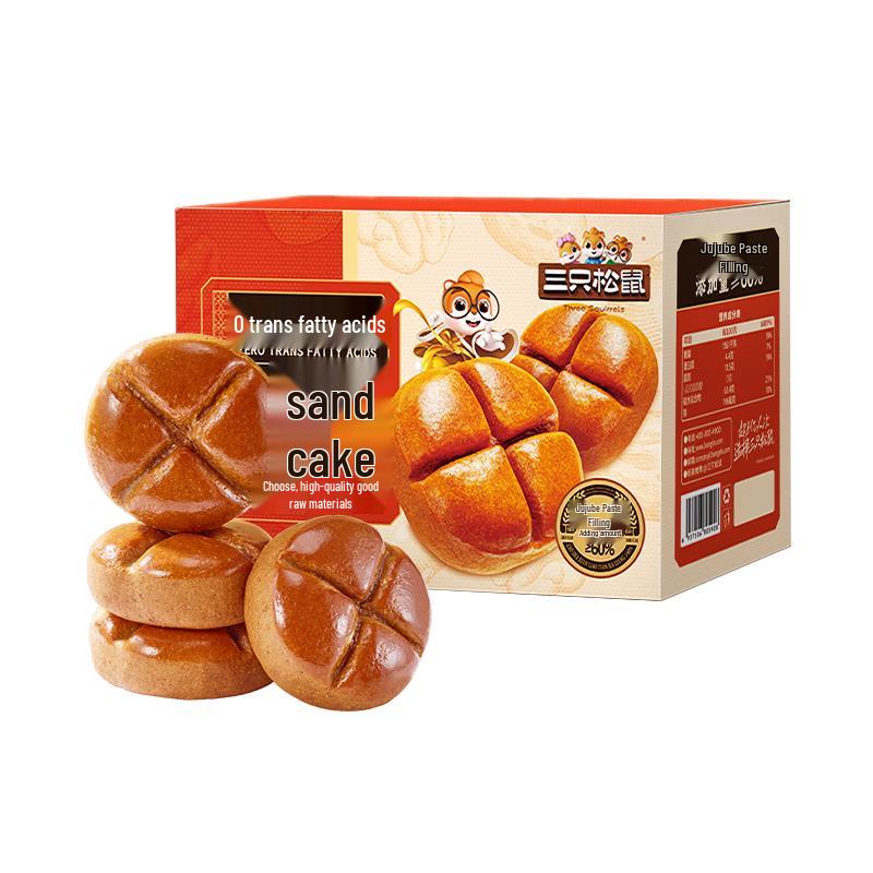 Three Squirrels Assorted Chinese Pastries & Snacks