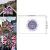 Union Jack Platinum Jubilee Flag For British National Day Decor