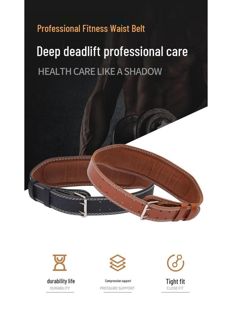 Fitness Weightlifting Waist Support Belt for Squat and Deadlift Training