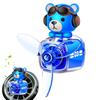 Cute Bear Car Air Freshener - Propeller-themed scented diffuser, long-lasting