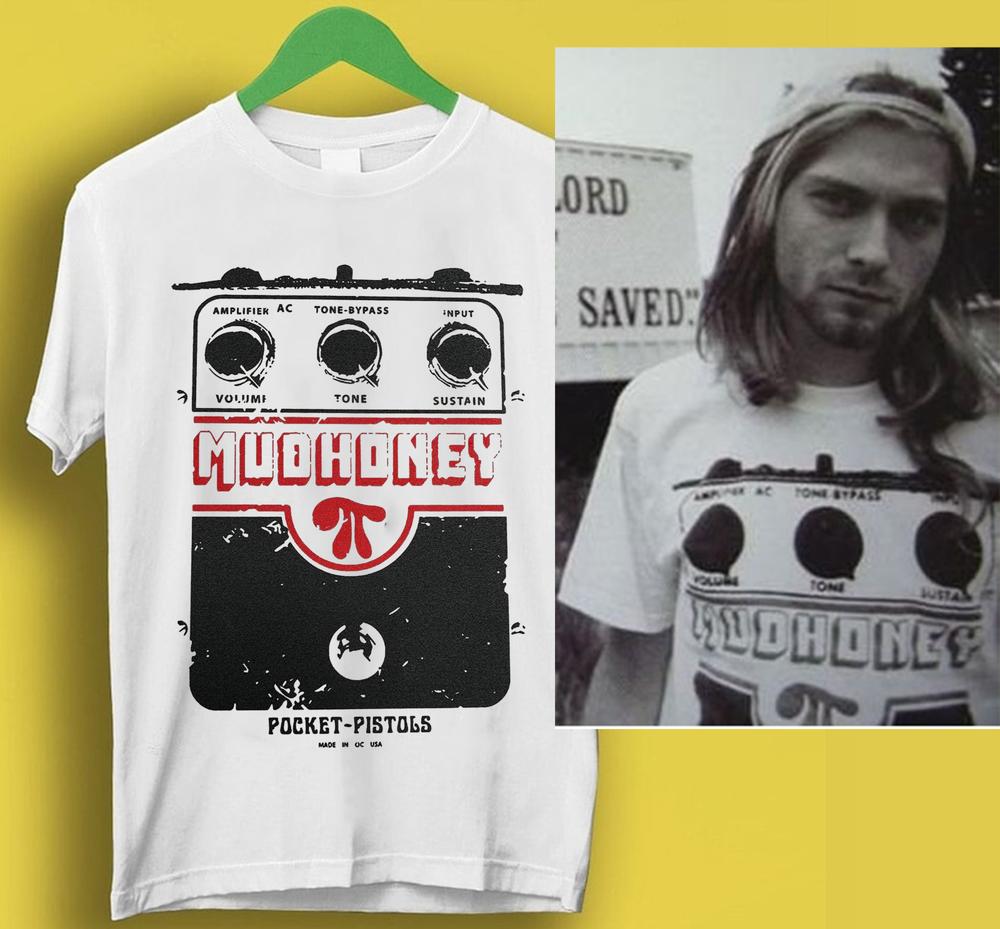 26 Mudhoney Shirt as worn by Kurt Cobain Superfuzz Harmonix Nirvana size S to 5XL Unisex T-Shirt L