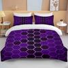 3D Geometric Hexagonal Rhombus Print Bedding Set Duvet Cover 1 Duvet Cover 2 Pillowcases Adult and Kids Bedding Set Luxury Gifts