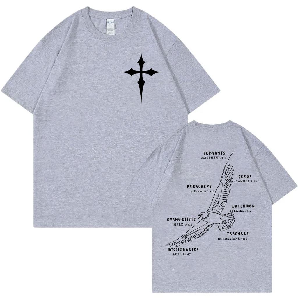 Jesus Bible Verse Christian Graphic T Shirts Men Women Clothing High Quality Fashion Tshirts Summer Casual Short Sleeve Tshirt