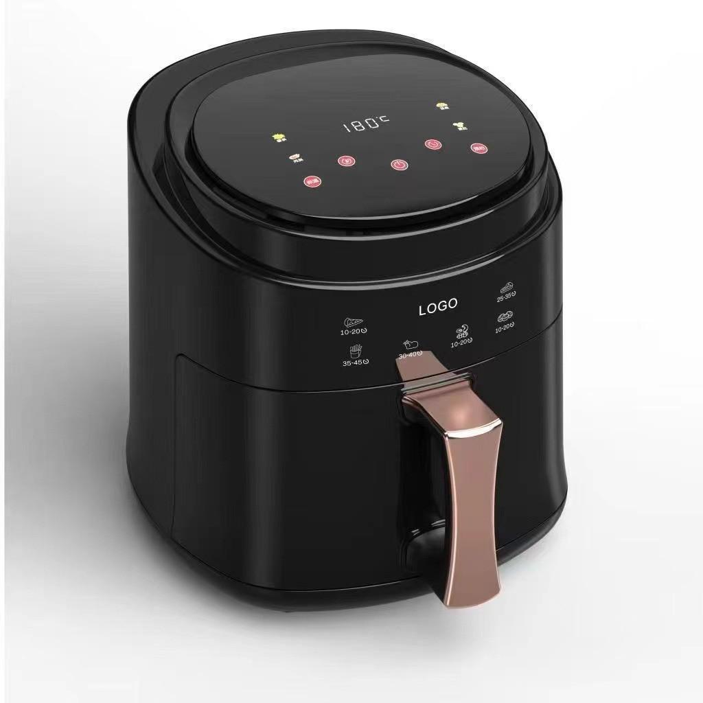 Smart Stainless Steel Air Fryer with Visual Display - Large Capacity, US Standard