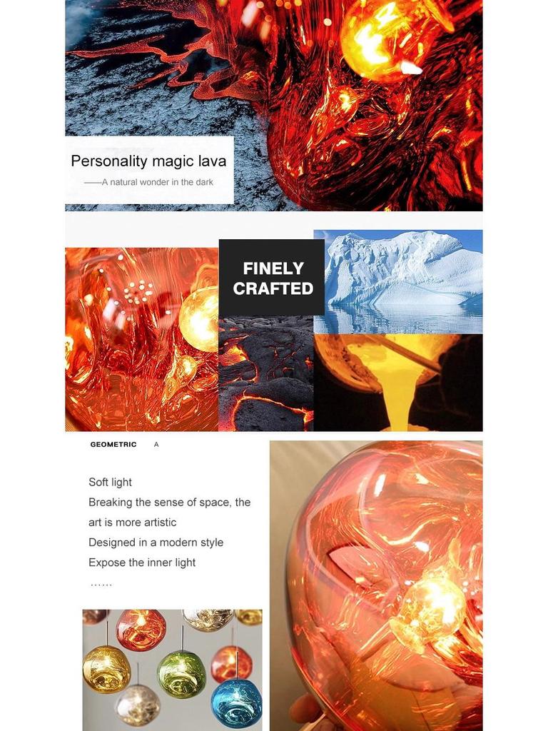 Nordic Modern Pendant Light – Creative Glass Lamp for Restaurants, Bars, Cafes, Dining Rooms, and Exhibition Halls.