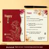 2025 High-End Chinese Style Wedding Invitation Card - Elegant Banquet Design