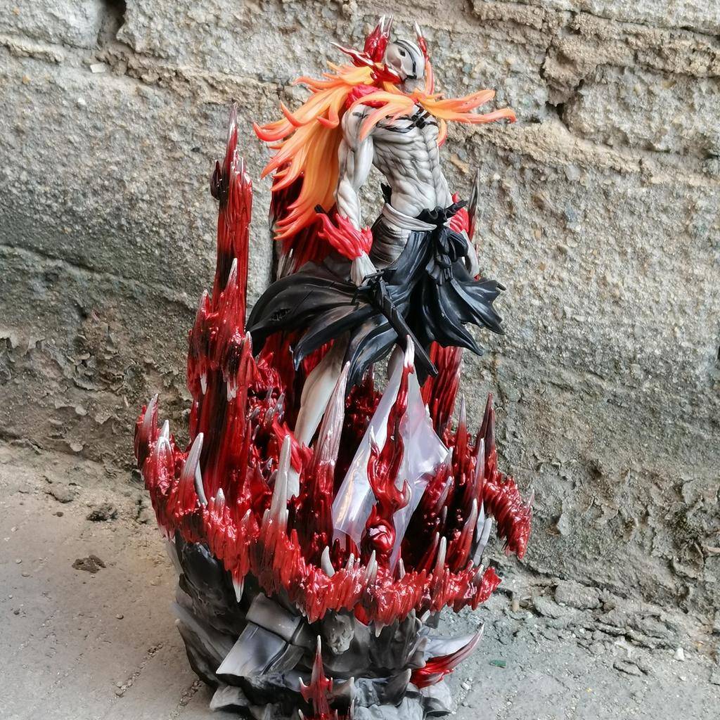LATEST BLEACH Figure Ulquiorra Cifer Kurosaki Ichigo Japanese Animation POLYVINYL CHLORIDE Action Figure Plaything GK Game Statue Collector-Worthy