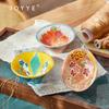 JOYYE Artistic Ceramic Kung Fu Tea Set (9-Piece)