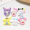 10 Pcs New Kawaii Cartoon Cute Bow Animal Series Resin Scrapbook  Diy Scrapbook Crafts A142
