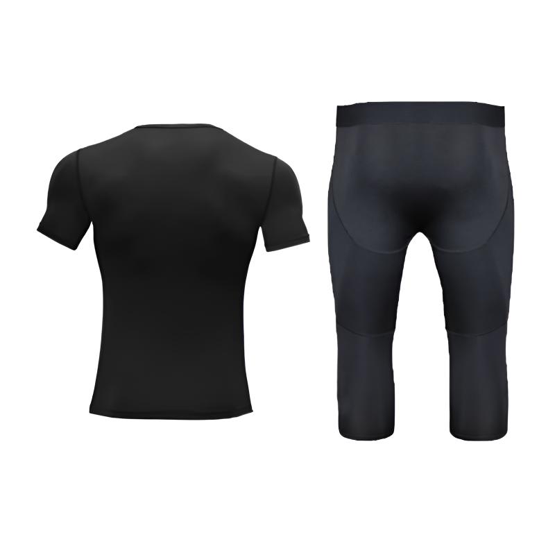 Li Ning Fitness Sets Men's Crew Neck Moderate YUDV043-1