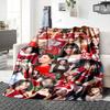 Christmas Celebration Blanket Soft Throw Blanket For Home Bedroom Bed Sofa Travel Office Solid Christmas Blanket
