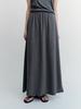 Tollo Maxi Banding Skirt (Charcoal)