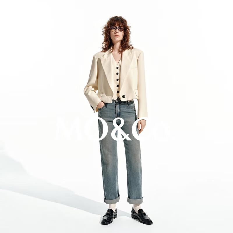 MO&Co. Qin Lan C+ Collection Džíny s vysokým pasem