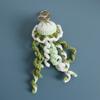 Ocean Series Crochet Keychain Handmaking Crochet Shark Doll Knitted Keyrings  Bag Charm