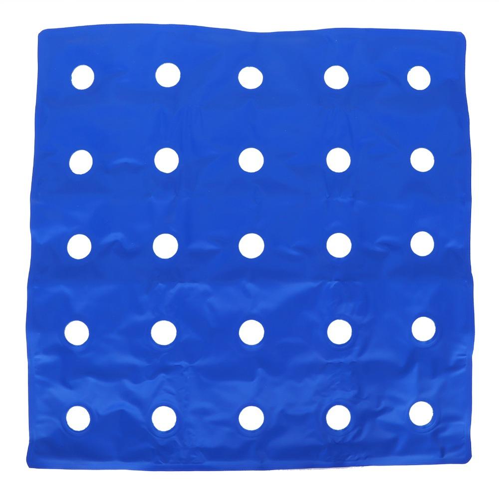 PVC Inflatable Seat Cushion Blue Wheelchair Cushion Durable Travel Seat Cushion  Stadium Seating