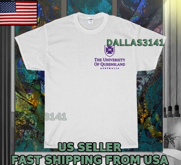 NEW SHIRT THE UNIVERSITY QUEENSLAN LOGO T-Sirt UNISEX FUNNY UNISEX SIZE S-5XL 4XL