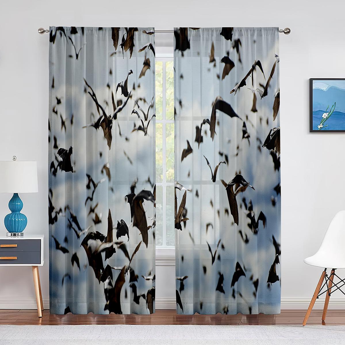 Птичья стая в небе — фото 12