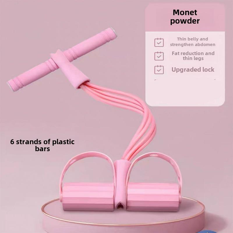 Elastisches Yoga-Seil mit vier Rohren für Ganzkörper-Stretching und Sit-Ups