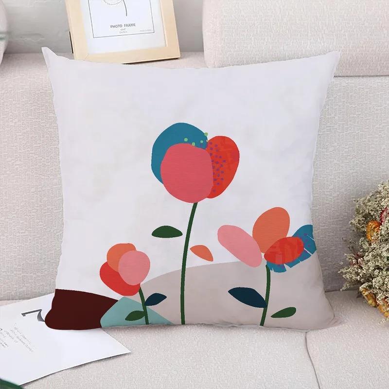 Simple Decorative Pillowcases Living Room Office Home Pillowcases Car Ornaments