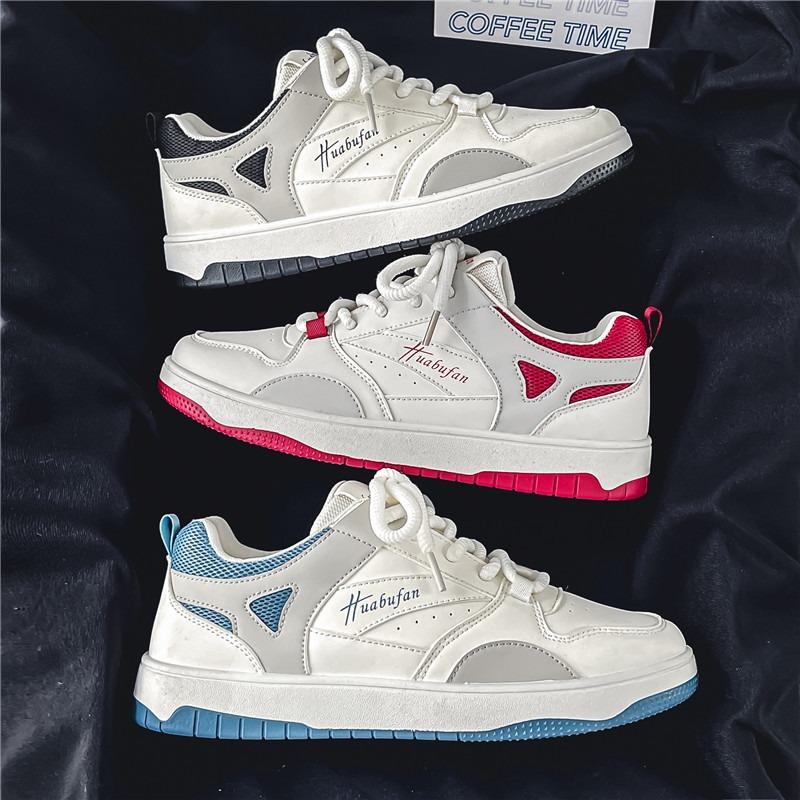 Fashion Men's Fashion Casual Sneakers Non Slip Comfortable Running Shoe Men's Flat Bottomed Breathable Vulcanized Shoe Zapatillas Hombre