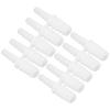 10Pcs Hose Fitting PE Tube Connector Barb Reducer Joint Straight Through Set Kit