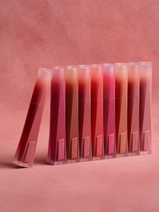 3CE Velvet Lip Tint Plush (Free Velvet Pouch Keyring)