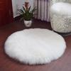 Soft Artificial Sheepskin Rug Chair Cover Bedroom Mat Artificial Wool Warm Hairy Carpet Seat Wool Wa