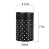7 X 4.5cm Caddy Kitchen Storage Containers Colorful Tins Round Tea
