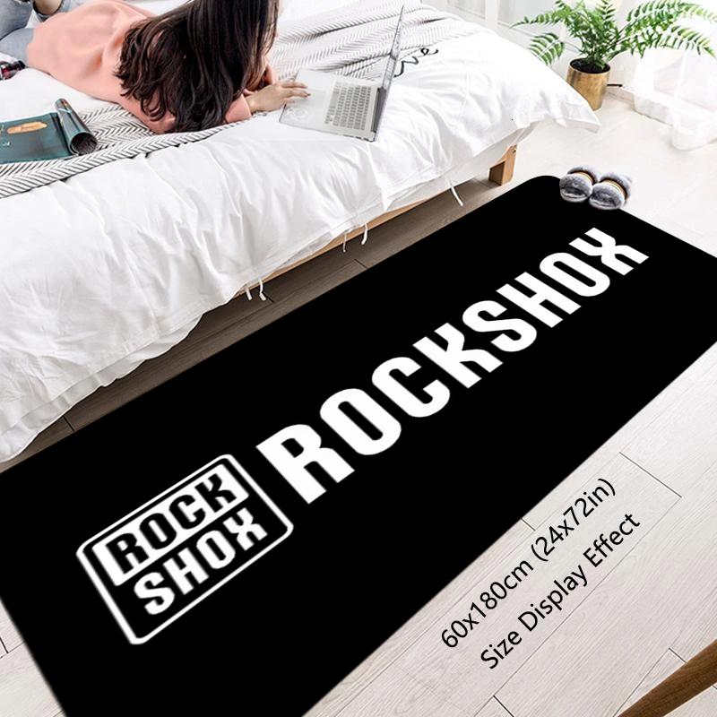 Floor Mat R-Rock-Shox Non-slip Foot Rug for Entryway Hallway Carpet Kitchen Water Absorbed Rugs Fluffy Bedside Mats Home Decor