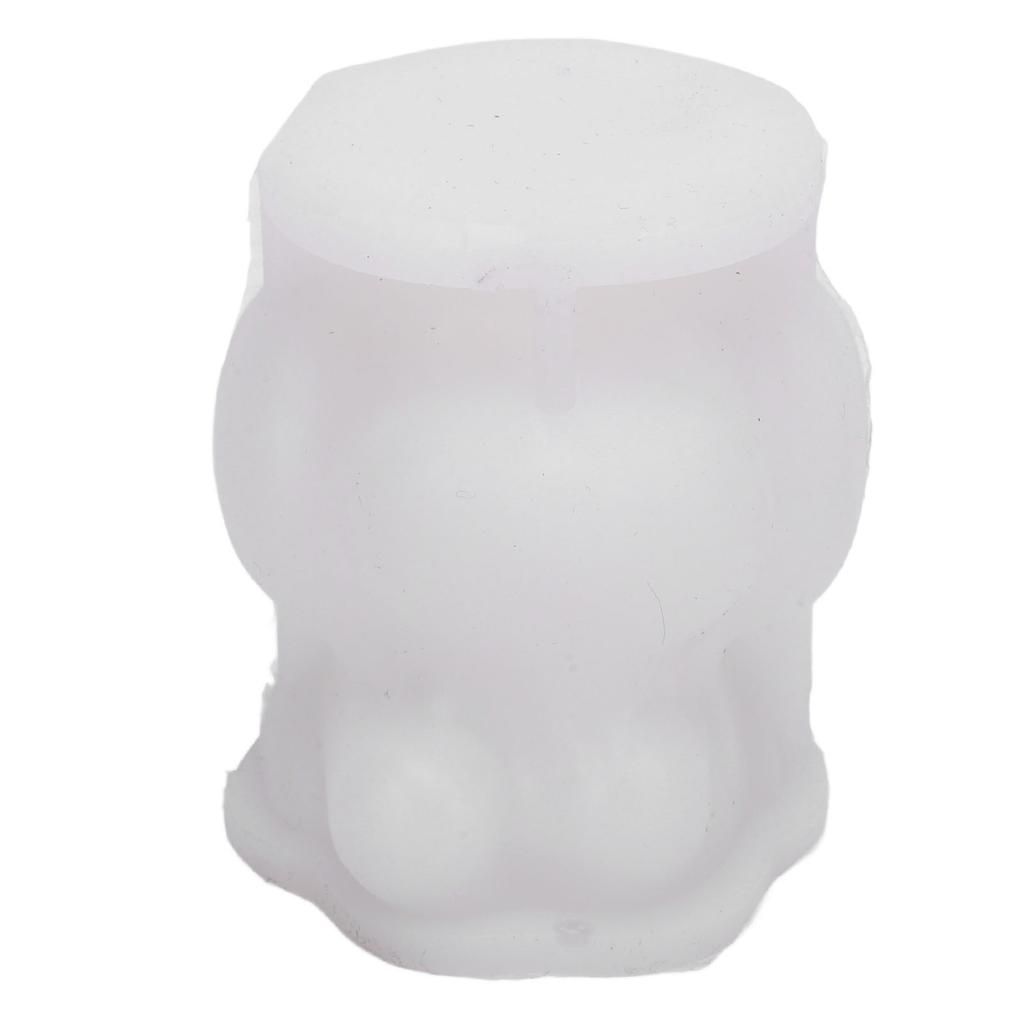 Silikonowa Forma do Lodu Kreskówkowy Wygląd Łatwe Wyjmowanie Wielofunkcyjna Silikonowa Forma do Świec DIY na Puszkę