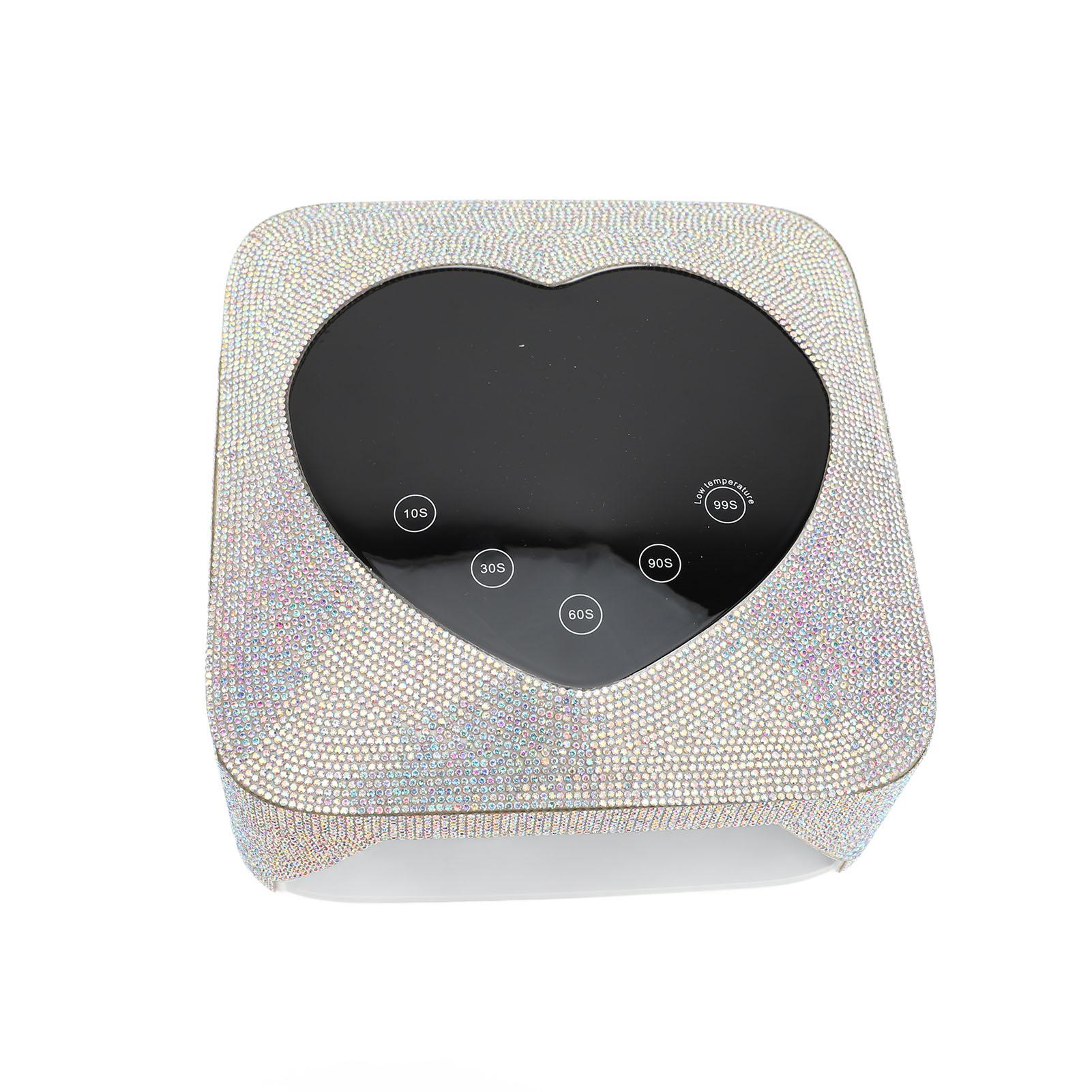 

Лампа для ногтей беспроводная светодиодная лампа для ногтей быстрой сушки профессиональная 72 Вт перезаряжаемая сушилка для ногтей с EU PLUG