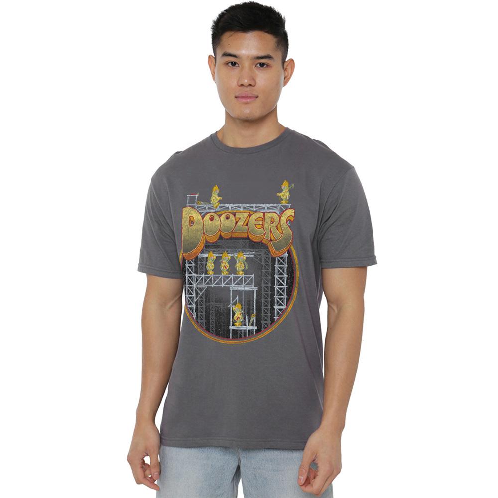 Fraggle Rock Unisex Adult Rock Doozers Construction T-Shirt
