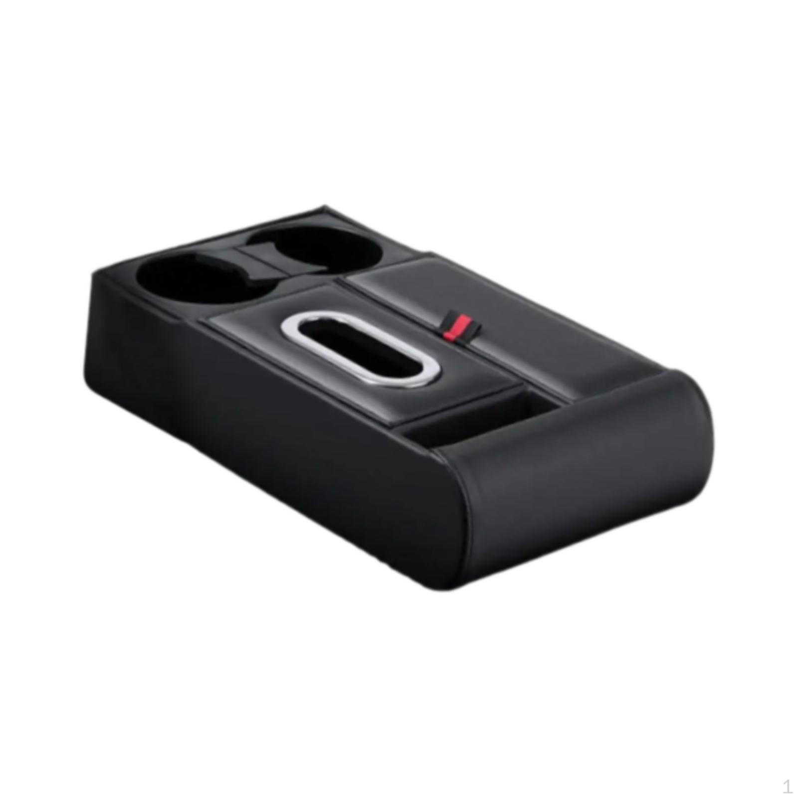 

Car Armrest Storage Box Front Seat Multifunction Center Organizer for Truck Automotive Road Trips A