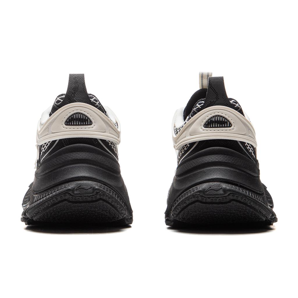 Li Ning Xingji Fabric Cushioning Slip Resistant Abrasion Resistant Breathable Low top Chunky Sneakers Women's AGCU372-6