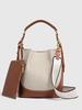 Z's 2025 Women's Large Capacity Crossbody Bucket Bag with Wide Shoulder Strap