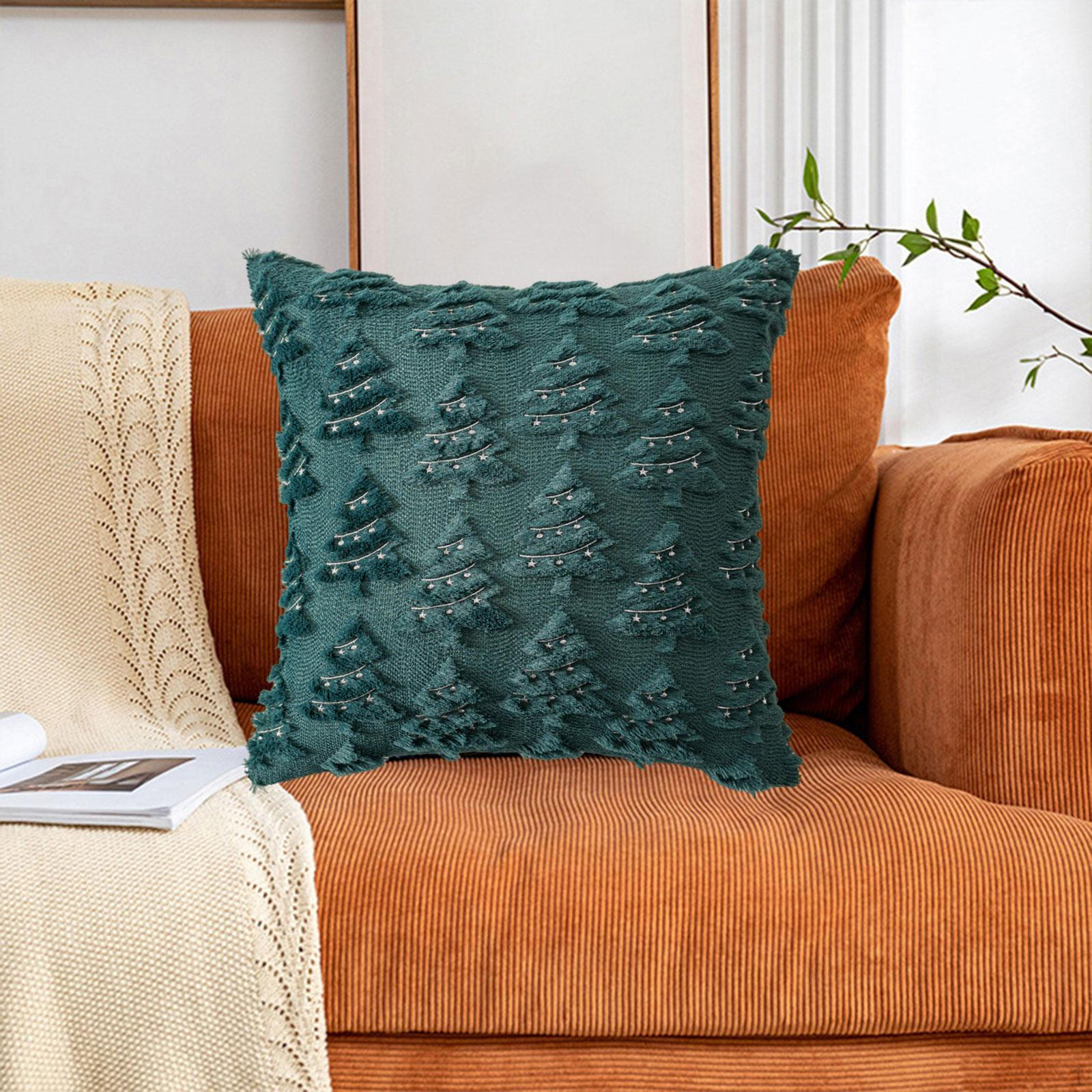 

Рождественские декоративные наволочки для подушек, мягкие моющиеся чехлы для дивана, фестиваль S