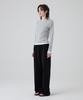 DANGLEDROP Dgdp Layered Basic Long Sleeve_Melange Grey