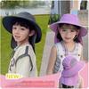 Wide Brim Sunscreen Hat Mesh Beach Hat New Bucket Hat  Summer