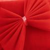 Front Door Red Bow Decoration Xmas for Holiday Window Home Festive