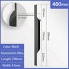 NAIERDI 800mm Aluminum Alloy Long Furniture Handles Black Hidden Cabinet Handle Cupboard Pulls Drawer Knobs Door Hardware