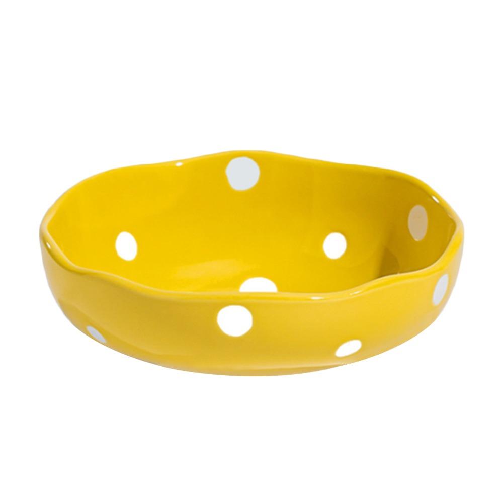 Keramik Nackenschutz Haustiernapf Schräger Mund Hohe Füße Pilz Katzen Napf Anti-schwarzes Kinn Anti-Umkippen Haustier Futter Napf