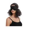 Alaska Bear Sleep Mask Silk Cool - No Pressure Eye Donuts Contour - Handmade, Upgrade Over Conventional "Flat" Masks (Black) New