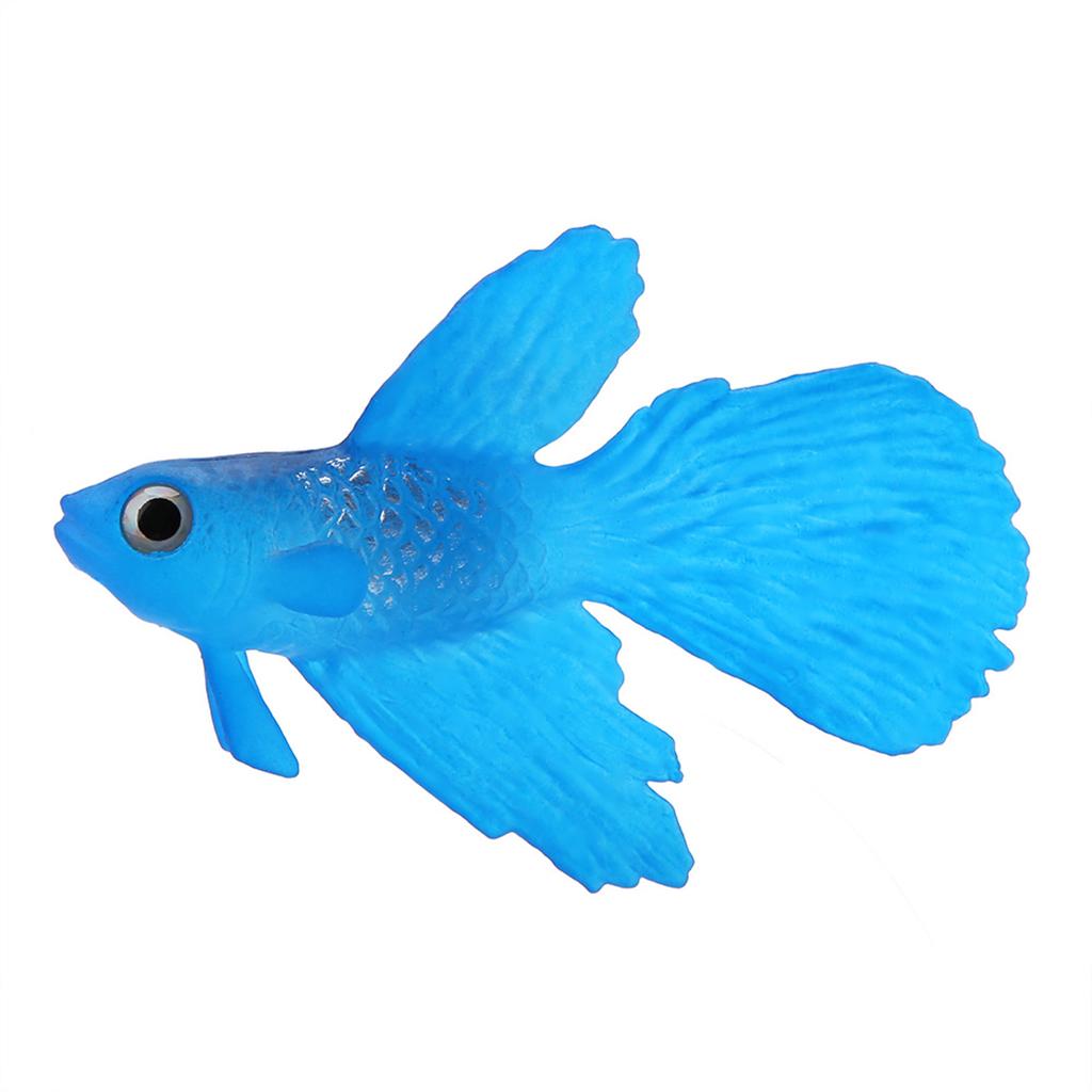 Aquarium Decoration Funny Artificial Silicone Small Fish Fish Tank Ornament
