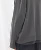 Eastserviceshop Elbow Detail Cardigan - Graphite