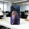 Cute V-Violet E-Evergaden-VE-es  Phone Case For iPhone 17,16,15,14,13,12,11 Plus,Pro Max,XS,Soft Silicone Black Cover