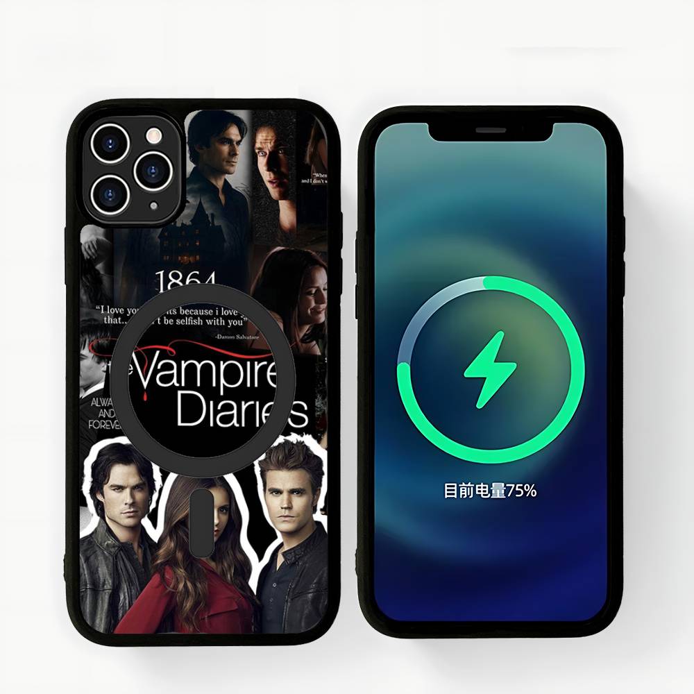 The Vampire D-Diaries Phone Case Magsafe Magnetic Phone Case For IPhone 17 16 Pro Max 15 Plus 14 13 12 11 Cover